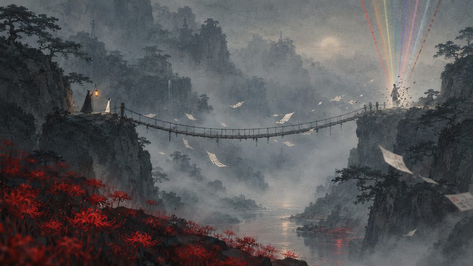 Concept art for Bridge to the Afterlife