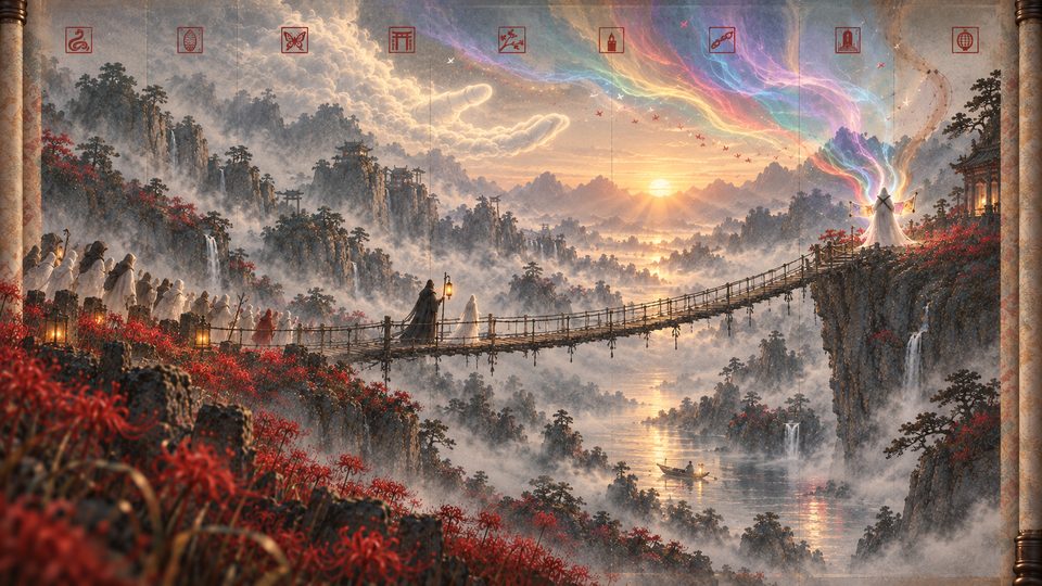 Concept art for Rebirth in the Afterlife